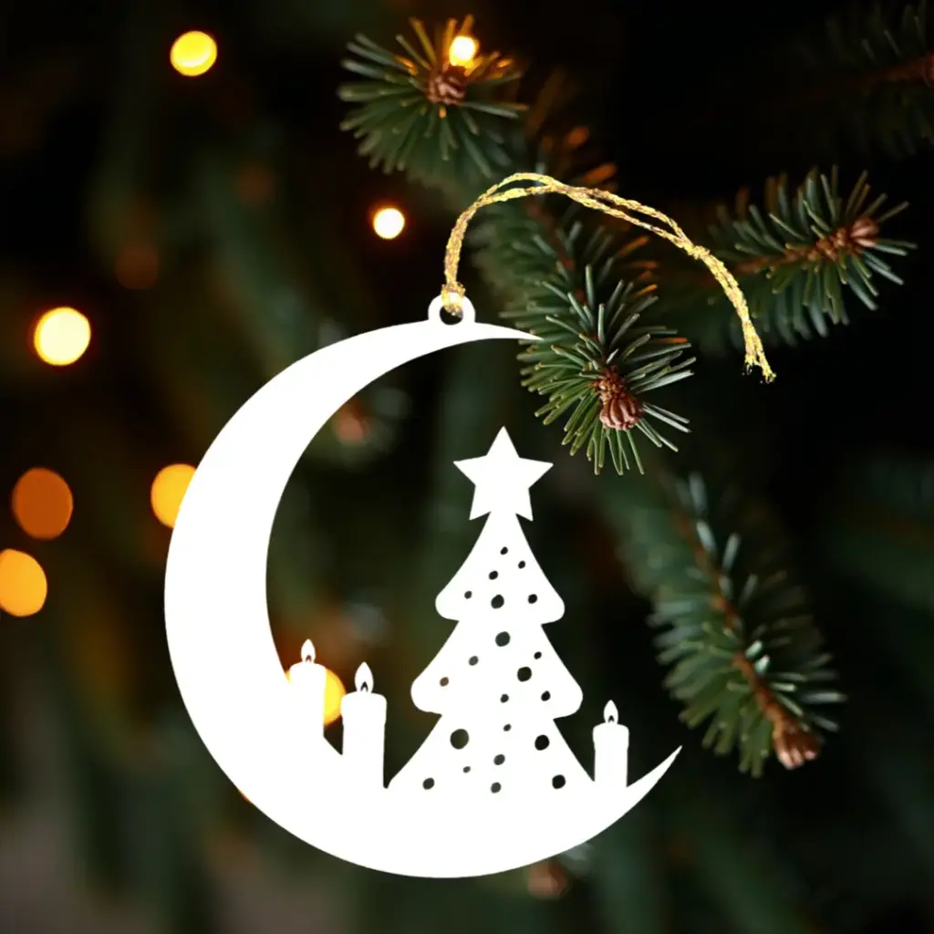 Decoratiuni Luna cu Brad