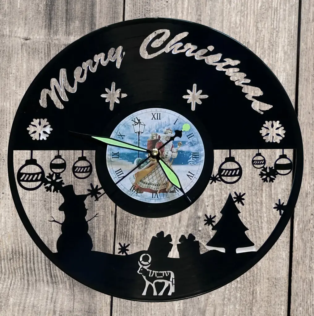 Ceas Vinyl Merry Christmas