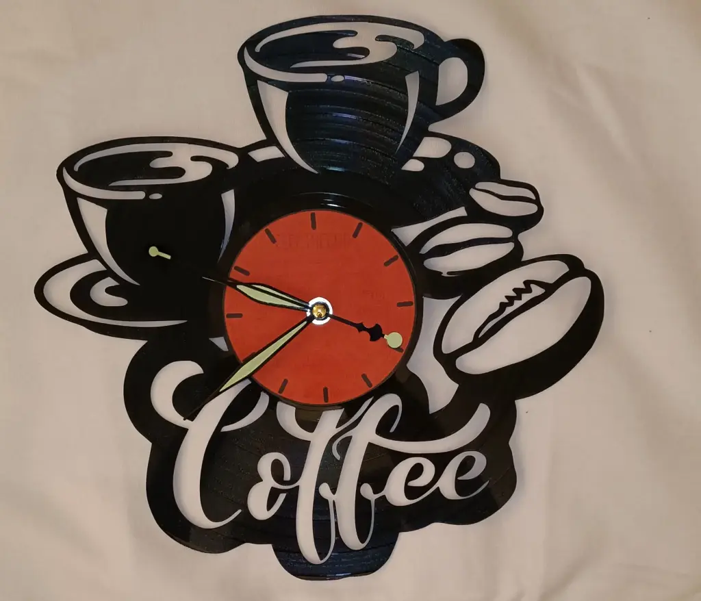 Ceas Vinyl Cofee